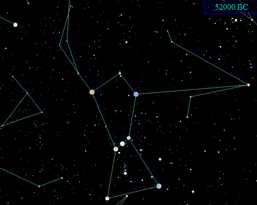 Constelação de Órion (Fonte: Wikimedia)
