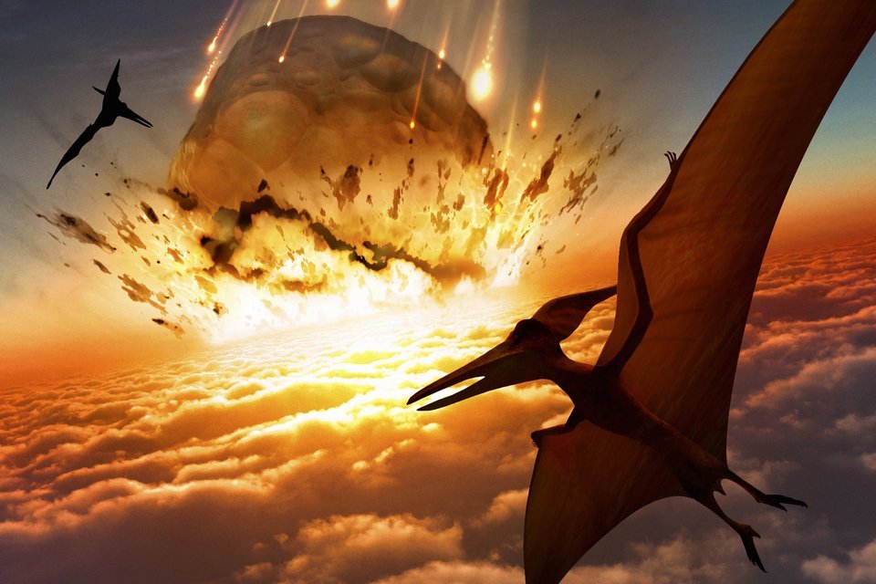 Imagem de Ângulo e lugar de impacto fizeram asteroide dizimar vida na Terra no megacurioso