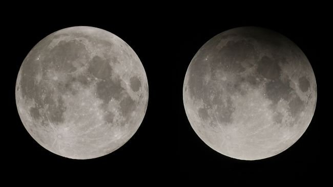 Eclipse lunar penumbral, em 05 de julho