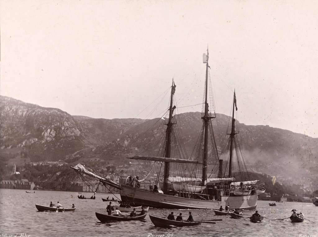 A expedição de Nansen (Fonte: Wikipedia/Reprodução)