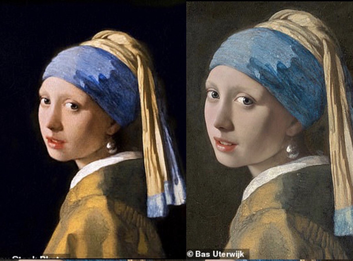 "Moça com Brinco de Pérola", pintura de Johannes Vermeer
