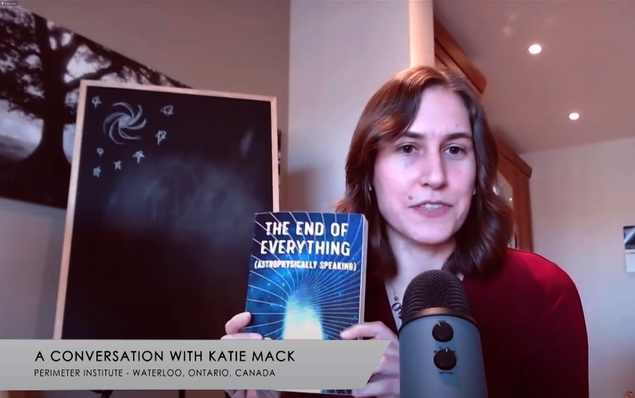 Katie Mack, autora do livro The End of Everything: (Astrophysically Speaking)