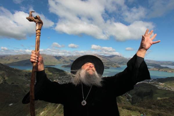Ian Brackenbury Channell, o mago de Christchurch. (Fonte: Kirk Hargreaves/Stuff/Reprodução)