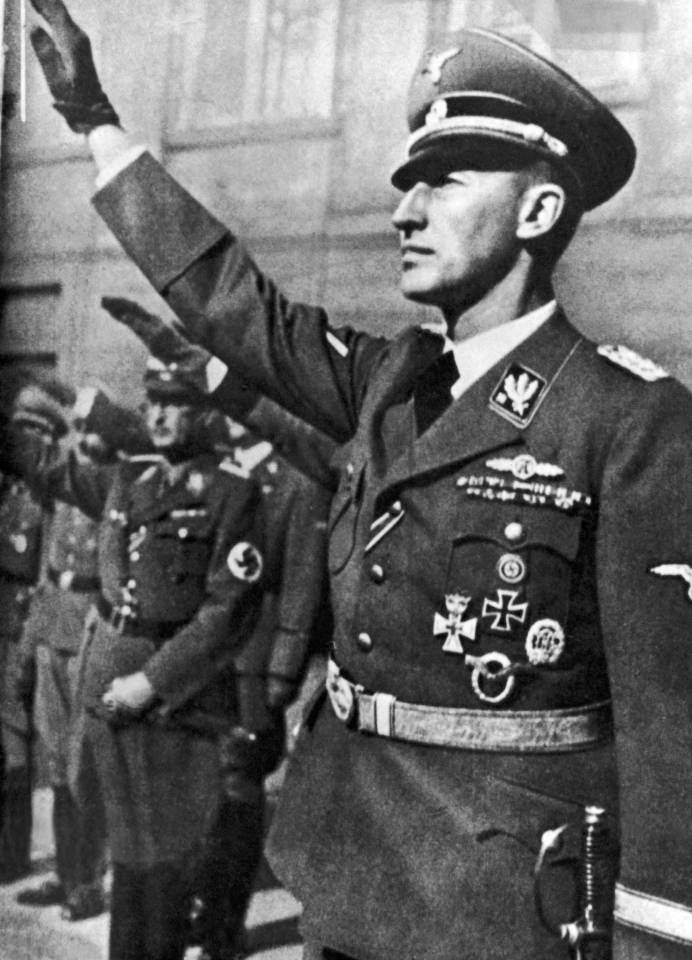 Reinhard Heydrich. (Fonte: The Sun/Reprodução)