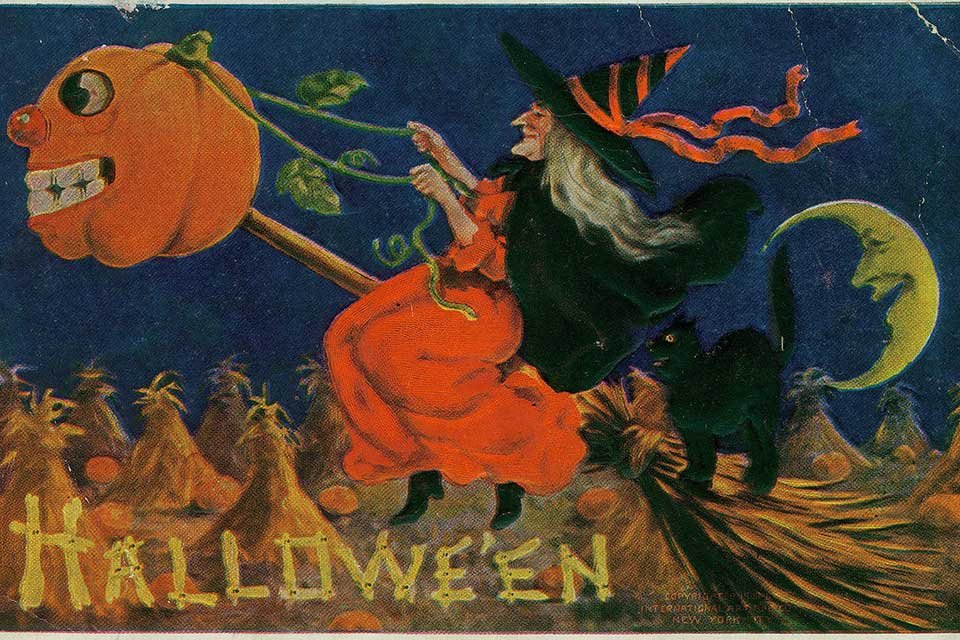 O imaginário das bruxas remonta ao uso de plantas medicinais. (Fonte: Wikimedia Commons)
