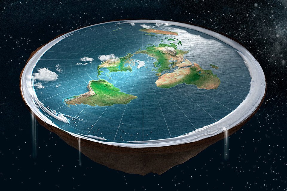La Tierra es plana porque @src lo dice.