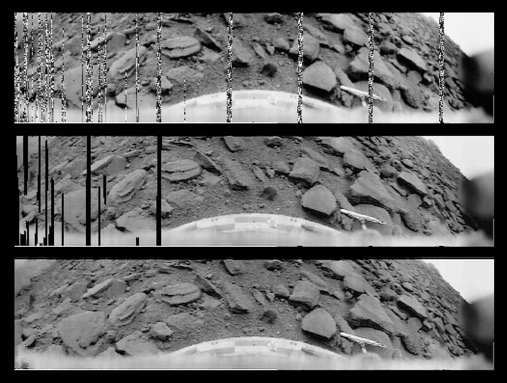 Imagens da superfície de Vênus, feitas pela sonda Venera 10