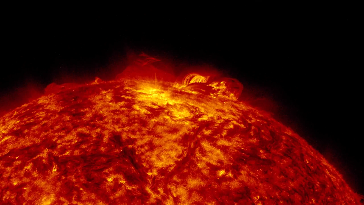 Superfície do Sol pode chegar a milhões de graus.
