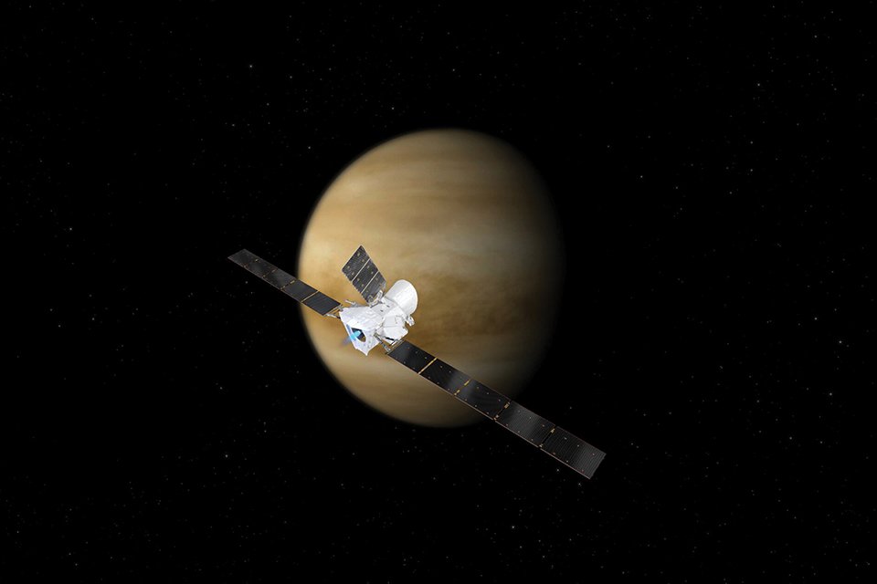 Imagem de Espaçonave BepiColombo buscará sinais de vida nas nuvens de Vênus no megacurioso