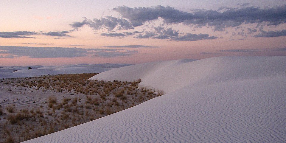 As dunas do White Sands National Park. (Fonte: R. Burghart/National Park Service/Reprodução)
