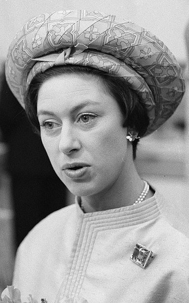 Margaret é irmã mais nova de Elizabeth II. (Fonte: Wikimedia Commons)