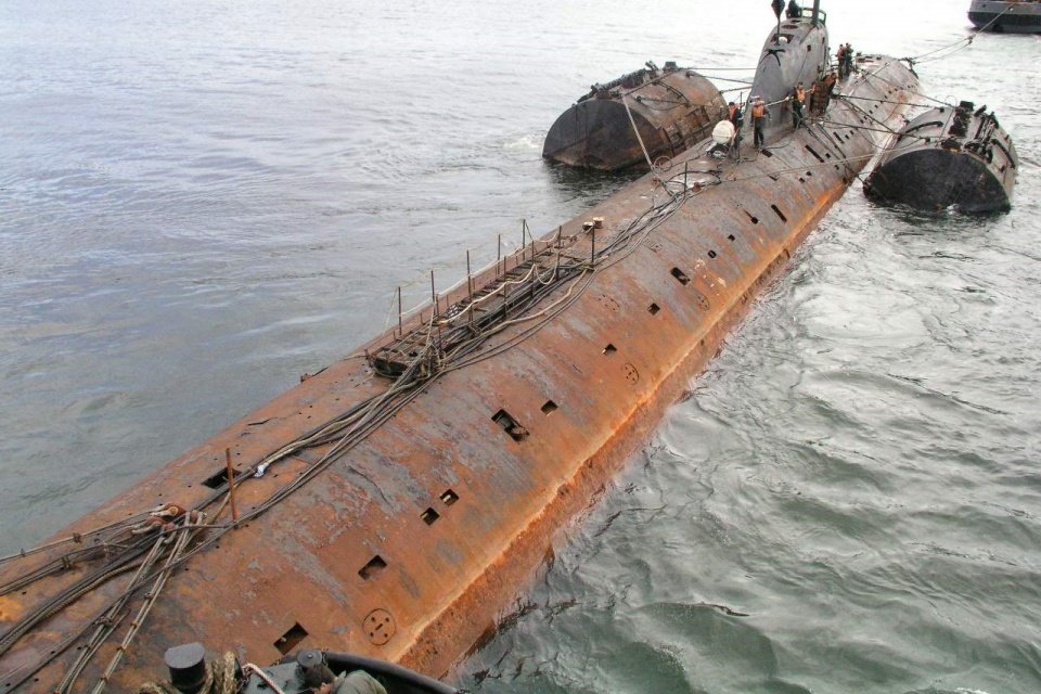 Imagem de Cemitério de submarinos na Rússia pode explodir a qualquer momento no megacurioso
