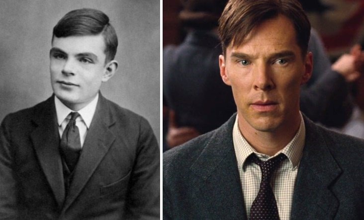 Turing e Cumberbatch.