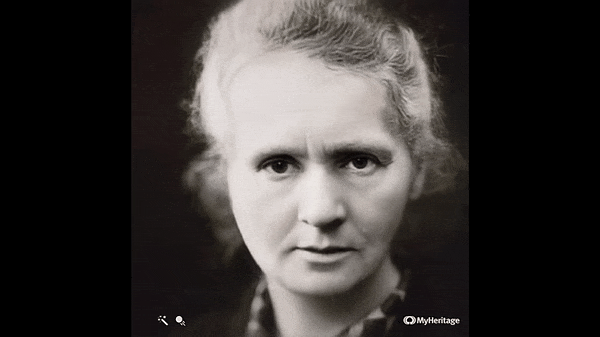 Marie Curie (Fonte: MyHeritage.com/Divulgação)
