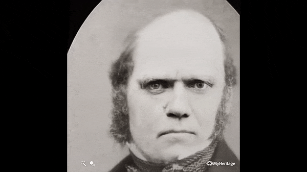 Charles Darwin (Fonte: MyHeritage.com/Divulgação)