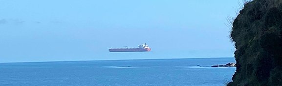 Imagem de Navio voador? Entenda a ilusão de ótica que está dando o que falar no megacurioso
