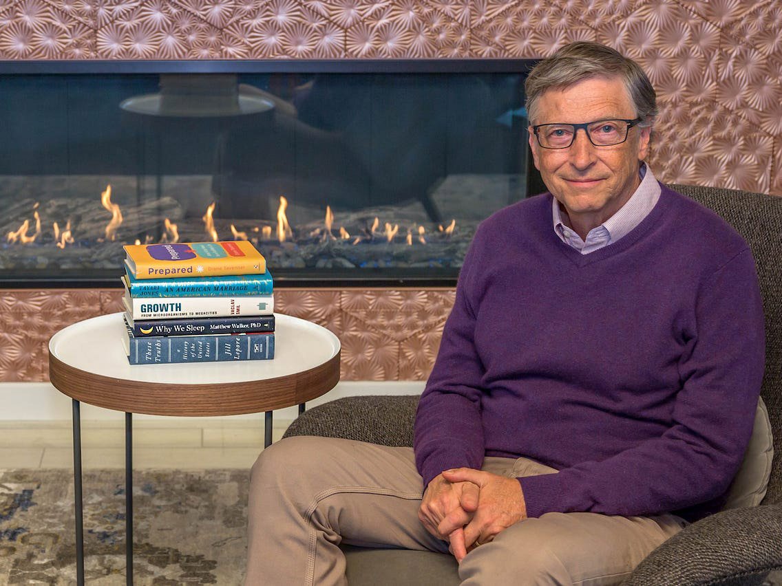 Bil Gates recomenda o livro Por Que Nós Dormimos? (Fonte: Bill Gates/Gates Notes/Reprodução)