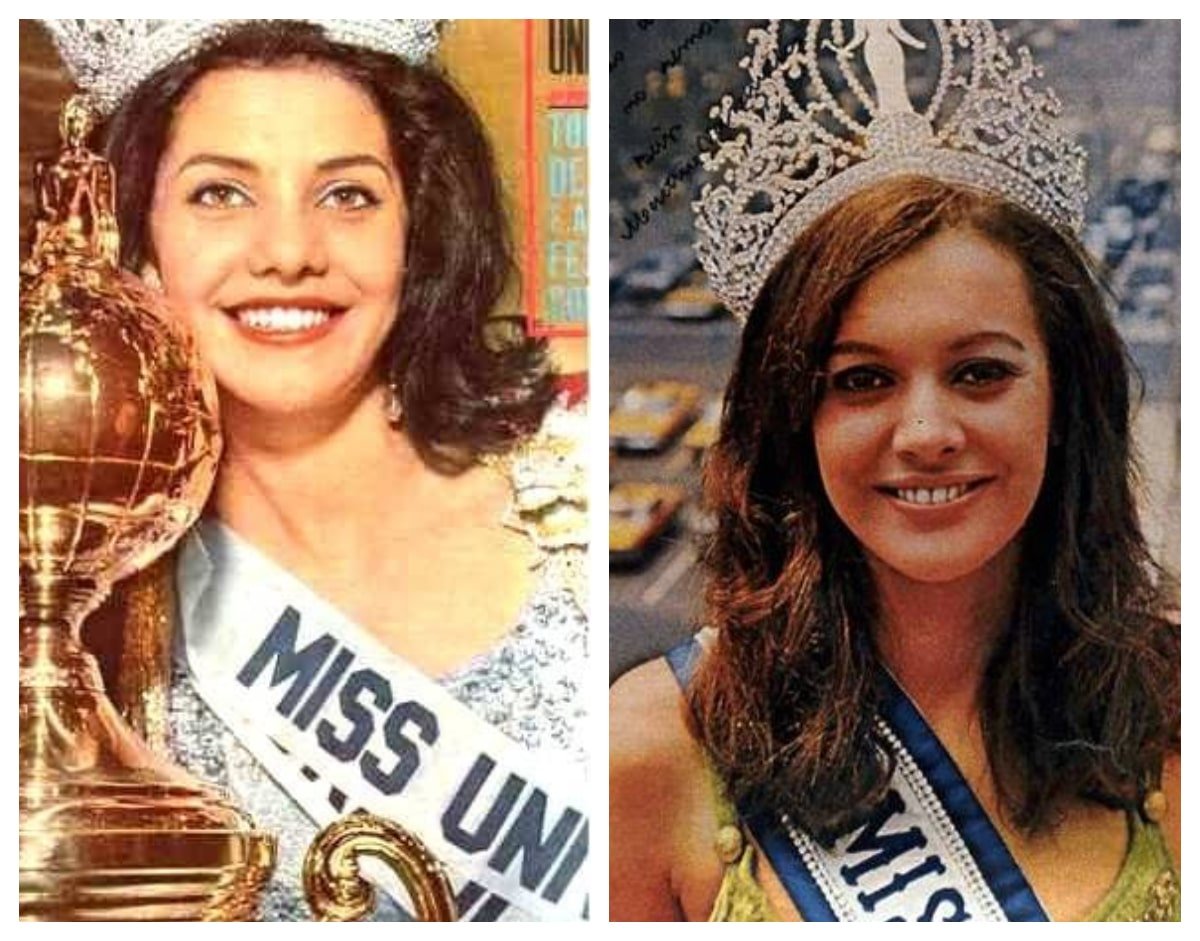 Ieda Maria Vargas (1963) e Martha Vasconcellos (1968) são as duas brasileiras que ganharam o Miss Universo (Imagem: Zine Cultural/Reprodução)