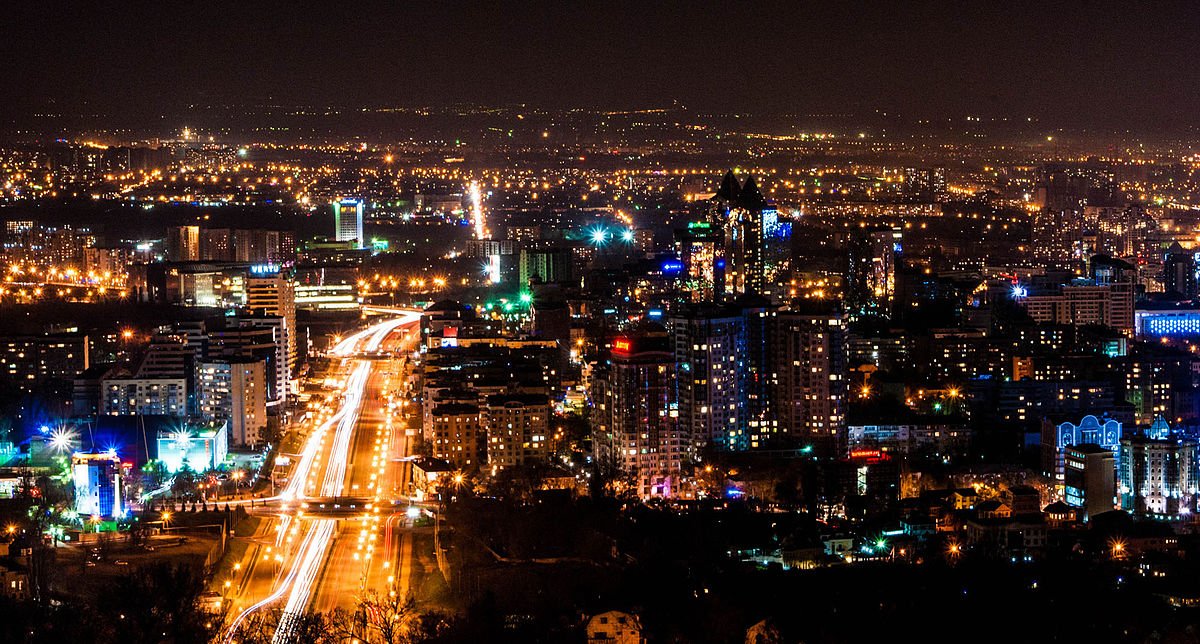 Almaty, Cazaquistão. (Fonte: Wikipedia / Reprodução)