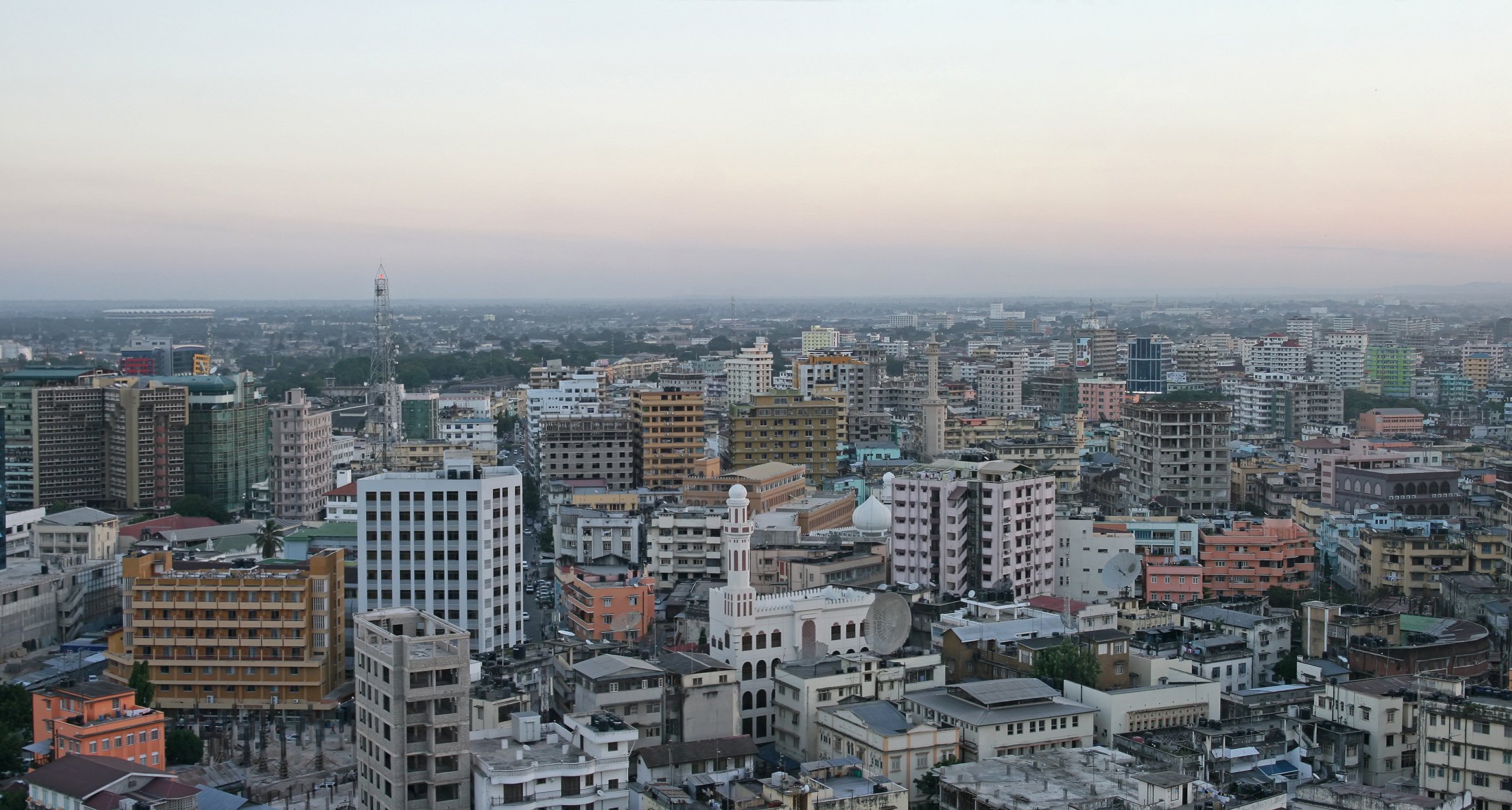 Dar es Salaam, Tanzânia. (Fonte: Wikipedia / Reprodução)
