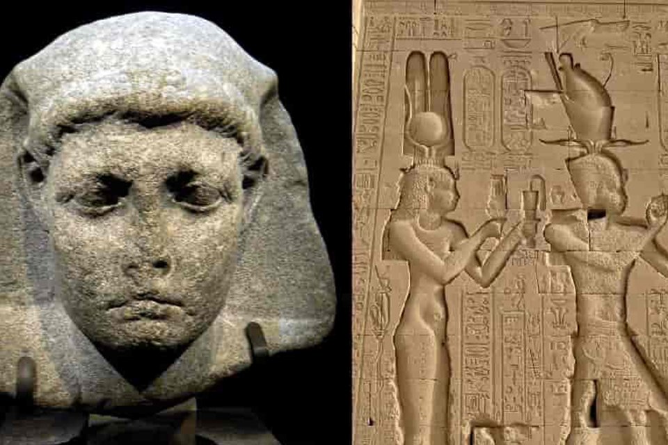 Ptolemeu XV Cesarião foi o último faraó do Egito. Ele era filho de  Cleópatra e Júlio César, mas este nunca reconheceu publi- camente sua  paternidade. - iFunny Brazil