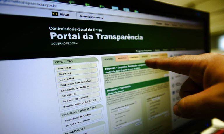 Com a imprensa livre e ferramentas como o Portal da Transparência, é possível fiscalizar o governo (Imagem: Governo Federal/Reprodução)