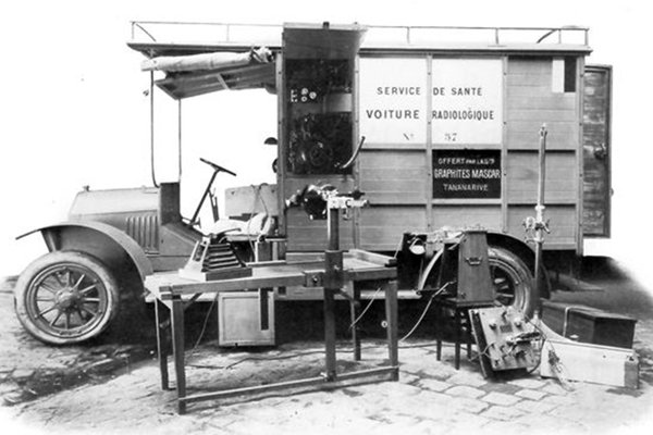 carro laboratório radiografia