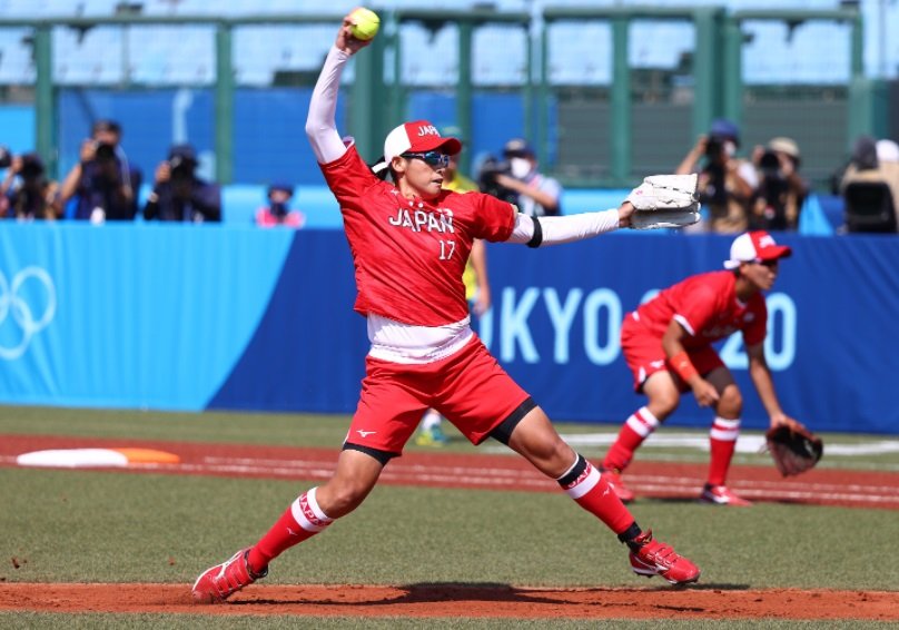 O softbol foi a partida inaugural de Tóquio.