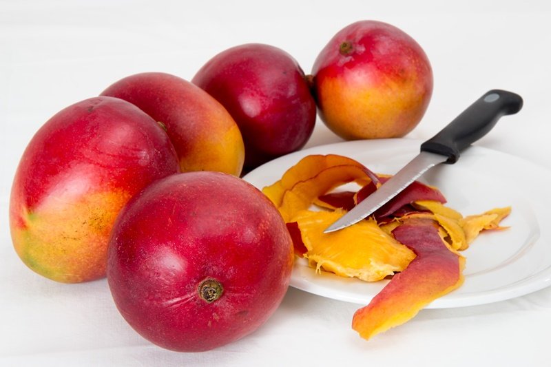 Mamão, pêssego e manga exalam um cheio doce quando estão maduros. (Fonte: Pixabay)