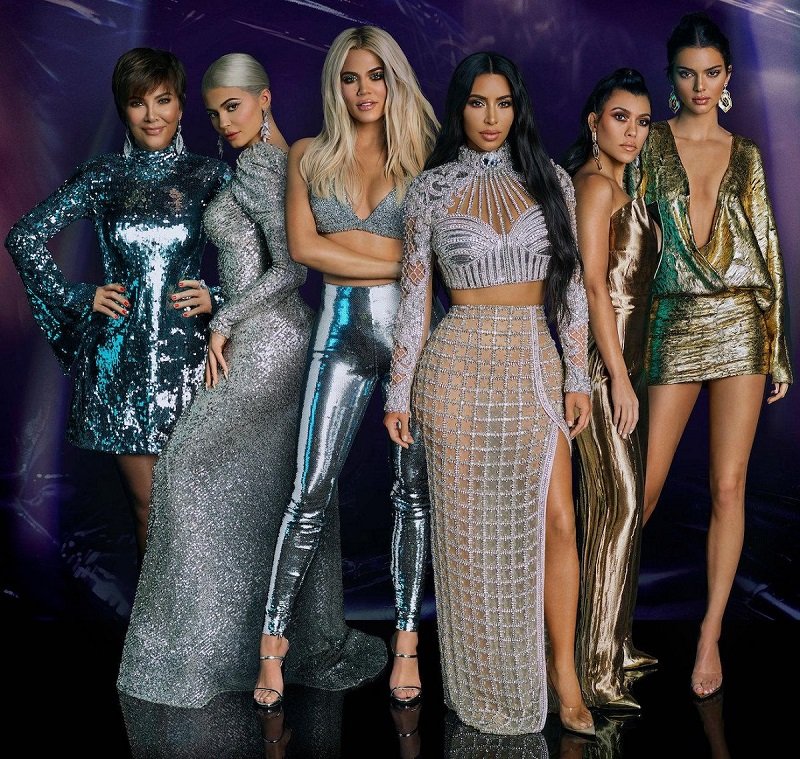 A série “Keep Up With The Kardashians” teve 20 temporadas e chegou ao fim em 2021. (Fonte: E! Entertainment/Reprodução)