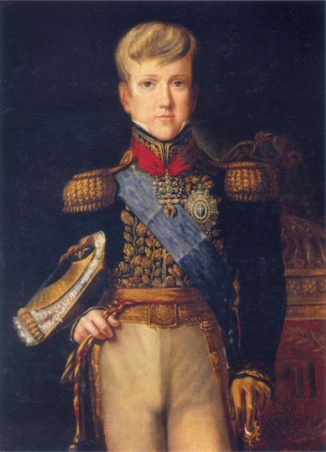 D. Pedro II. (Fonte: Pinterest/Reprodução)