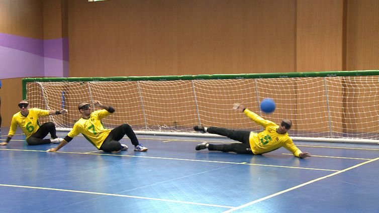 O Brasil é uma potência paralímpica em esportes como o goalball (Imagem: CPB/Reprodução)