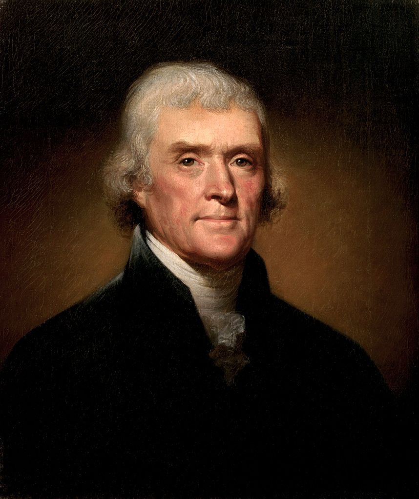 Thomas Jefferson. (Fonte: Top List/Reprodução)