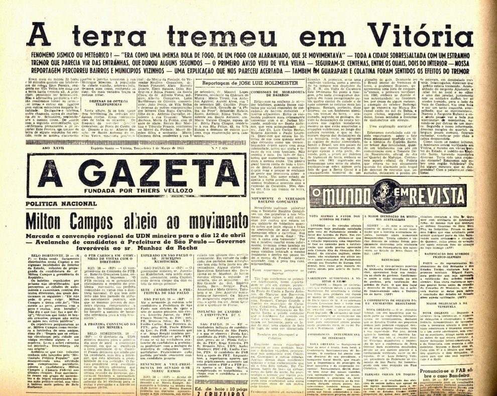 (Fonte: A Gazeta/Arquivo Histórico)