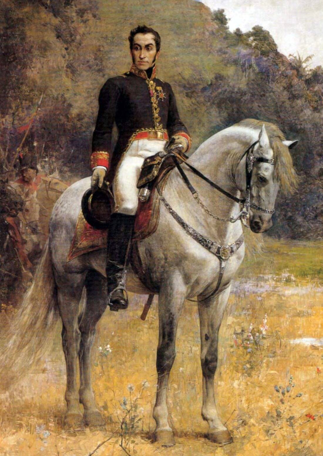 Simon Bolívar inspirou o nome da Bolívia e a República Bolivariana da Venezuela (Imagem: Wikimedia Commons)