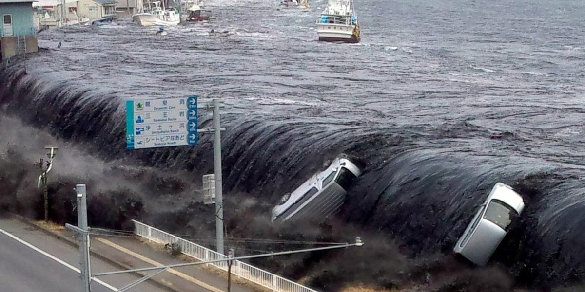 Os 6 Maiores Tsunamis Já Registrados Na História Mega Curioso