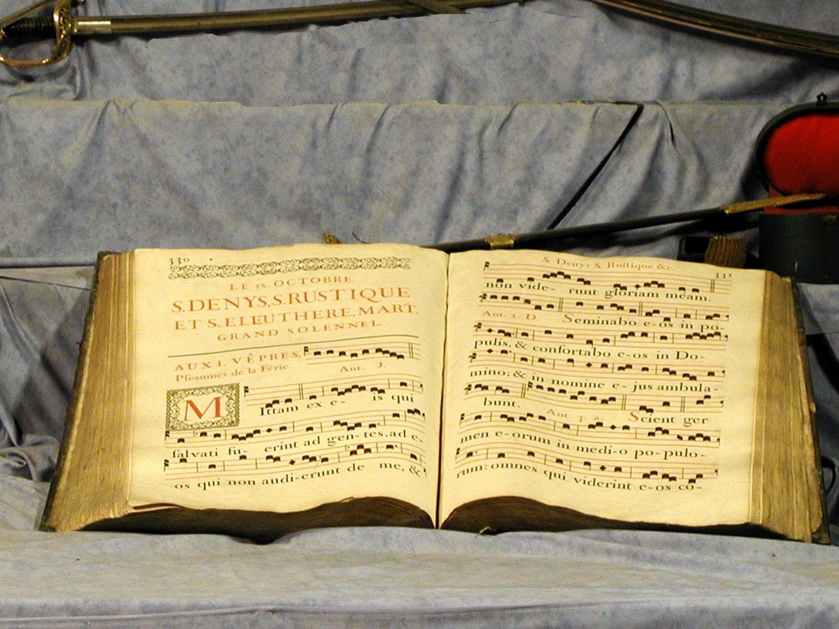As notas musicais foram criadas para facilitar o ensino do canto gregoriano. (Fonte: Pxhere)