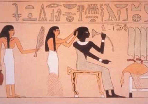 Diferentemente das representações atuais, as principais lideranças do Egito da era Kush eram faraós pretos. (Fonte: Black History/ Reprodução).