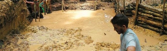 Imagem de Por que centenas de mineradores invadiram o rio Madeira? no megacurioso