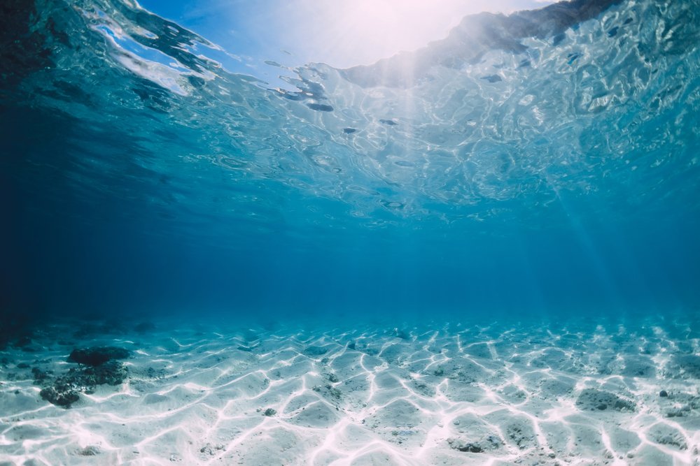 Oceanos são grandes produtores de oxigênio. (Fonte: Shutterstock)