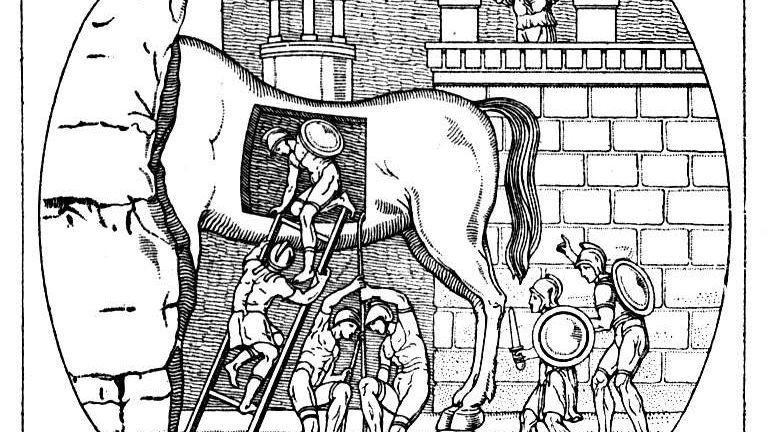 O Cavalo de Tróia realmente existiu?