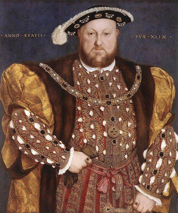 Rei Henrique VIII. (Fonte: Wikimedia Commons)