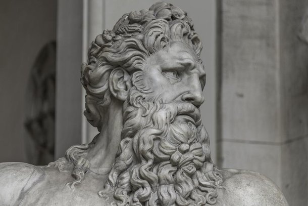 Estátua Romana. (Fonte: Shutterstock)