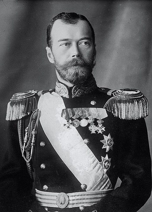 O czar Nicolau II entrou na Guerra, mas só piorou as coisas (Imagem: Wikimedia Commons)