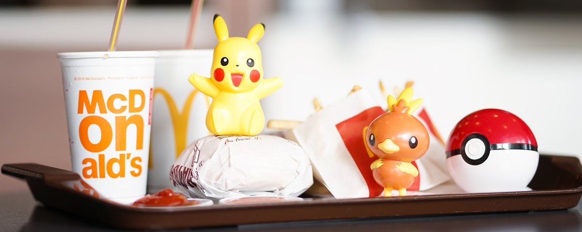 Mc Lanche Feliz desse mês dará Pokémons como brinde