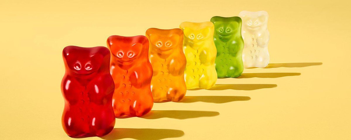 Como é que se diz isto em Alemão? gummy bear