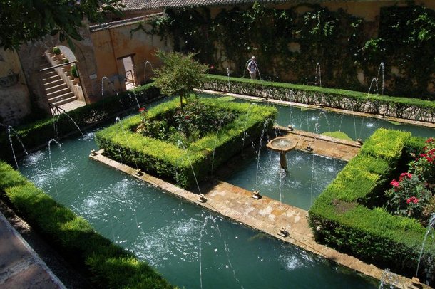 Jardins do Generalife.