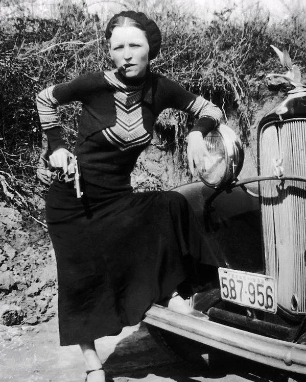 Bonnie Parker. (Fonte: Wikimedia/Reprodução)