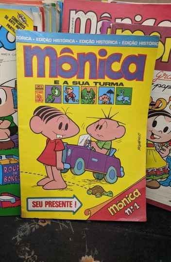Primeira edição da Turma da Mônica em quadrinhos. (Fonte: UFMG/Reprodução)