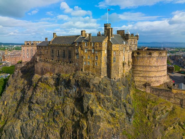 Castelo de Edimburgo. (Fonte: Shutterstock)